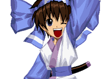 Retrato Rimururu Samurai Shodown V