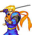 Retrato victoria Galford Samurai Shodown