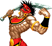 Retrato victoria Tam Tam Samurai Shodown