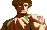 Retrato Guile SNK VS. CAPCOM Chaos