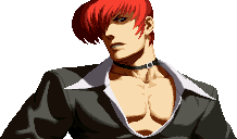 Retrato Iori Yagami SNK VS. CAPCOM Chaos