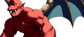 Retrato Red Arremer SNK VS. CAPCOM Chaos