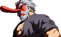 Retrato Serious Mr. Karate SNK VS. CAPCOM Chaos