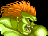 Retrato Blanka Street Fighter II: The World Warrior