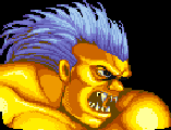 Retrato Blanka Street Fighter II Turbo Hyper Fighting