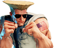 Retrato Guile Street Fighter V: Champion Edition