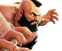 Retrato Zangief Street Fighter V: Champion Edition