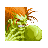 Retrato Blanka Super Street Fighter II