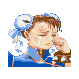 Retrato Chun-Li Super Street Fighter II