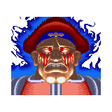Retrato M. Bison Super Street Fighter II