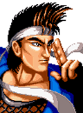 Retrato Hanzou World Heroes