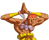 Retrato Dhalsim X-Men Vs. Street Fighter