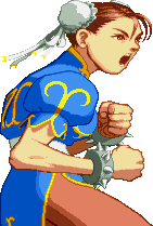 Retrato Hyper Combo Chun-Li Clásica