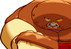 Retrato Juggernaut X-Men Vs. Street Fighter