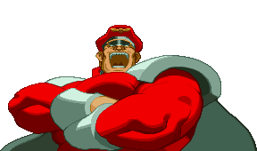 Retrato M. Bison X-Men Vs. Street Fighter