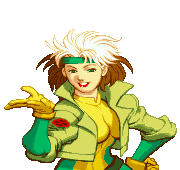 Retrato Rogue X-Men Vs. Street Fighter