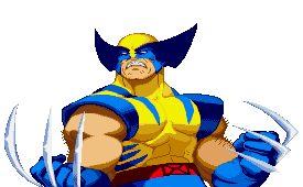 Retrato Wolverine X-Men Vs. Street Fighter