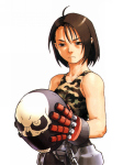 Retrato Akira (sin casco) Rival Schools