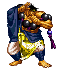 Sprite Gaira Caffeine Samurai Shodown