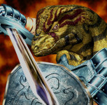 Retrato Lizardman Soul Calibur