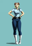 Concept Art Traje alternativo modo historia Chun-Li Street Fighter V