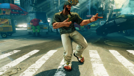 Traje alternativo modo historia Rashid Street Fighter V