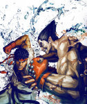 Ryu VS kazuya Mishima Street Fighter X Tekken