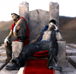 CGI Brad Burns y Goh Hinogami Virtua Fighter 4 Evolution