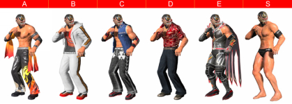 Trajes El Blaze Virtua Fighter 5 Final Showdown